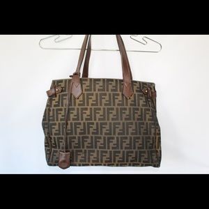 Authentic Fendi Zucca Tote Bag